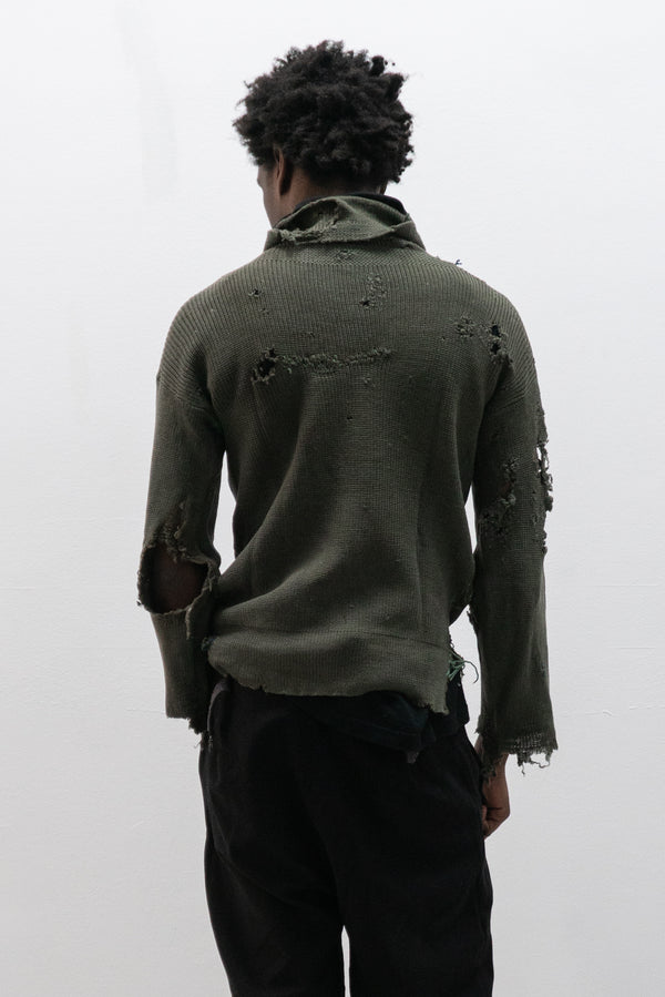 1940s german turtleneck knit