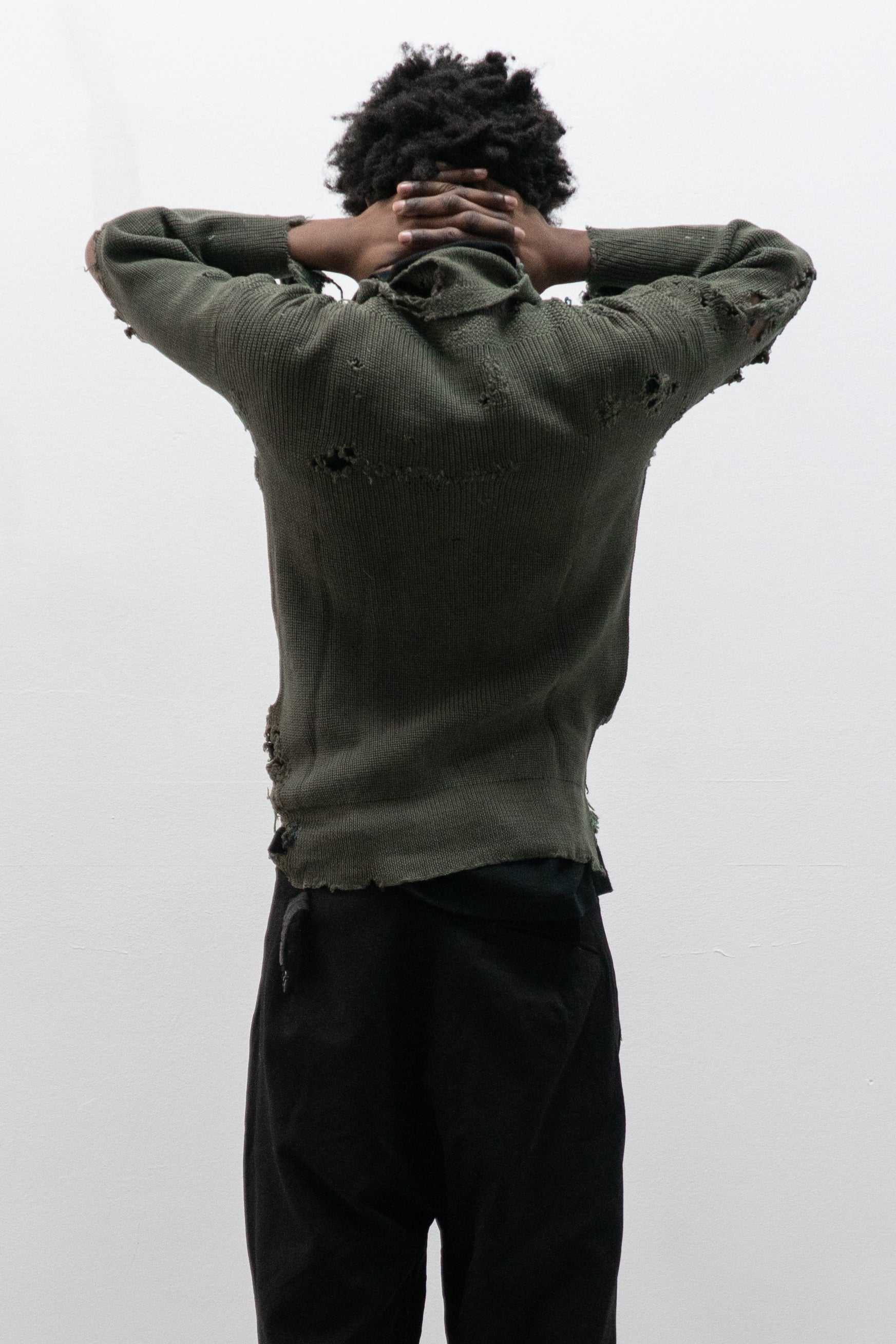 1940s german turtleneck knit