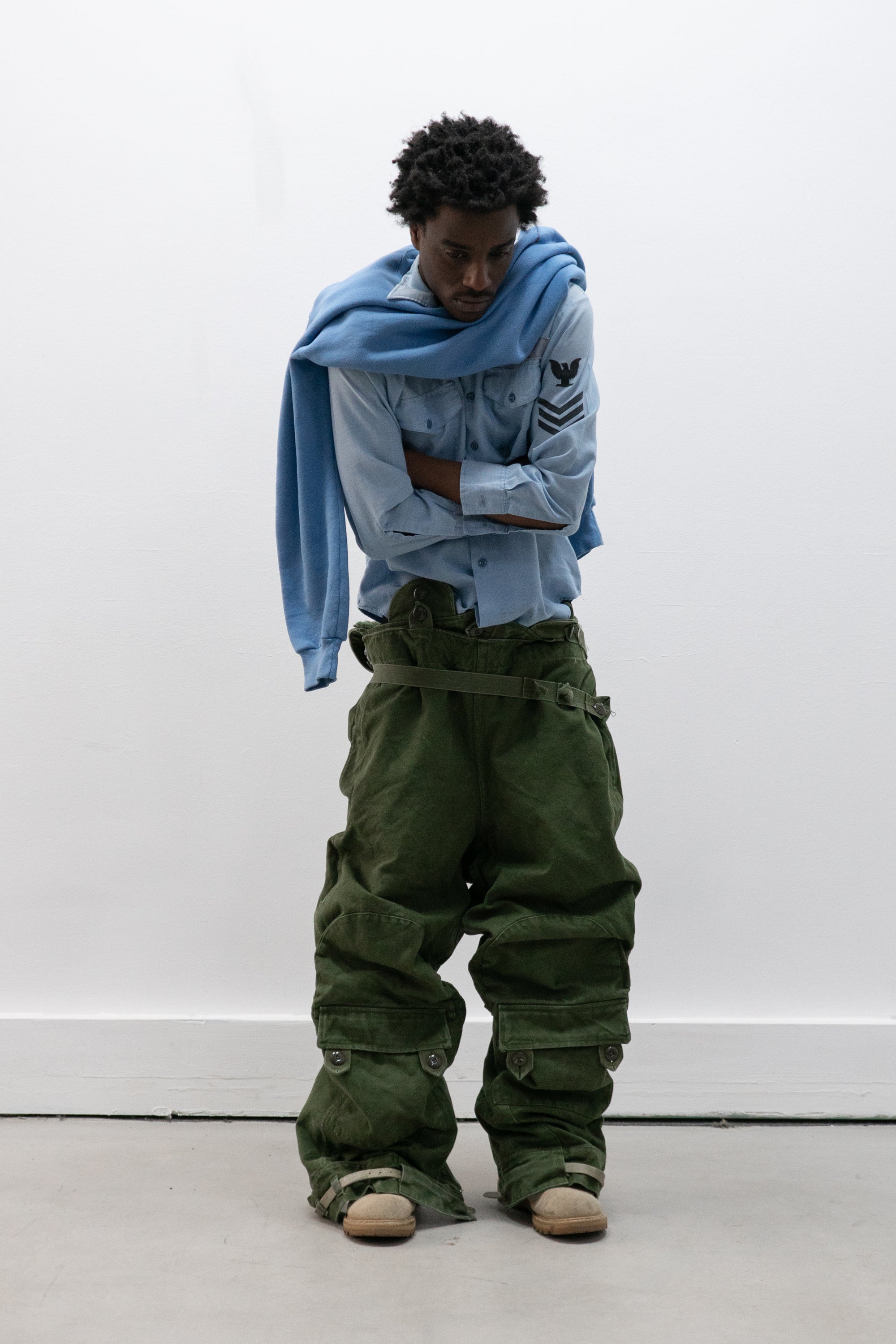 1960s swedish extreme cold weather motorcycle trousers