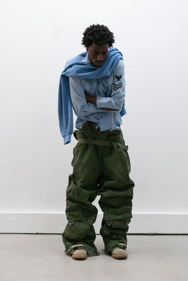 1960s swedish extreme cold weather motorcycle trousers