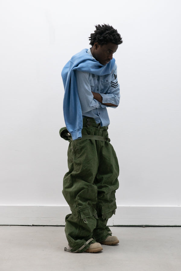 1970s us army button up shirt