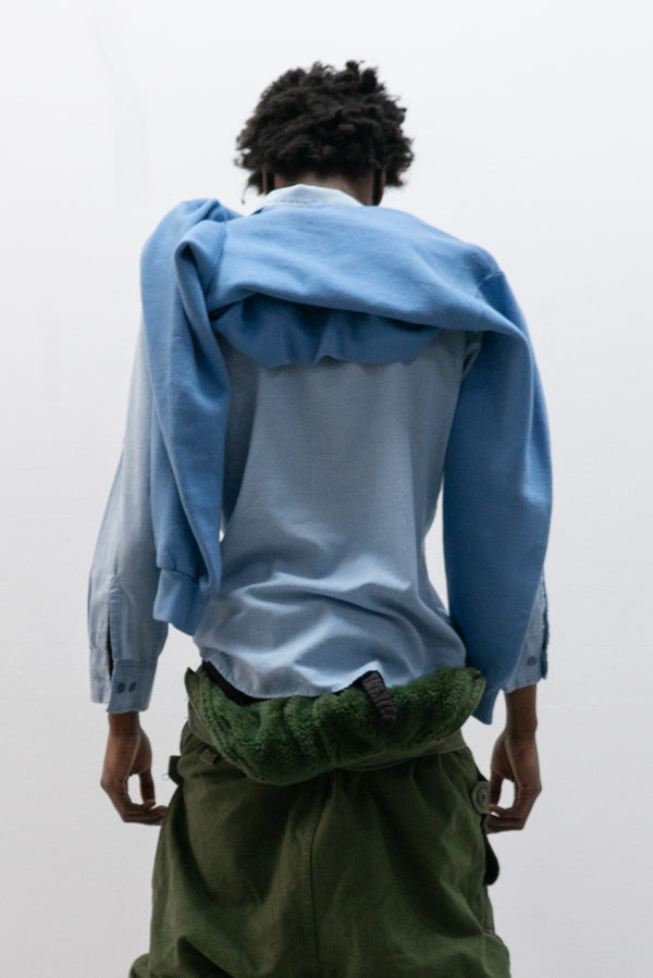 1970s us army button up shirt