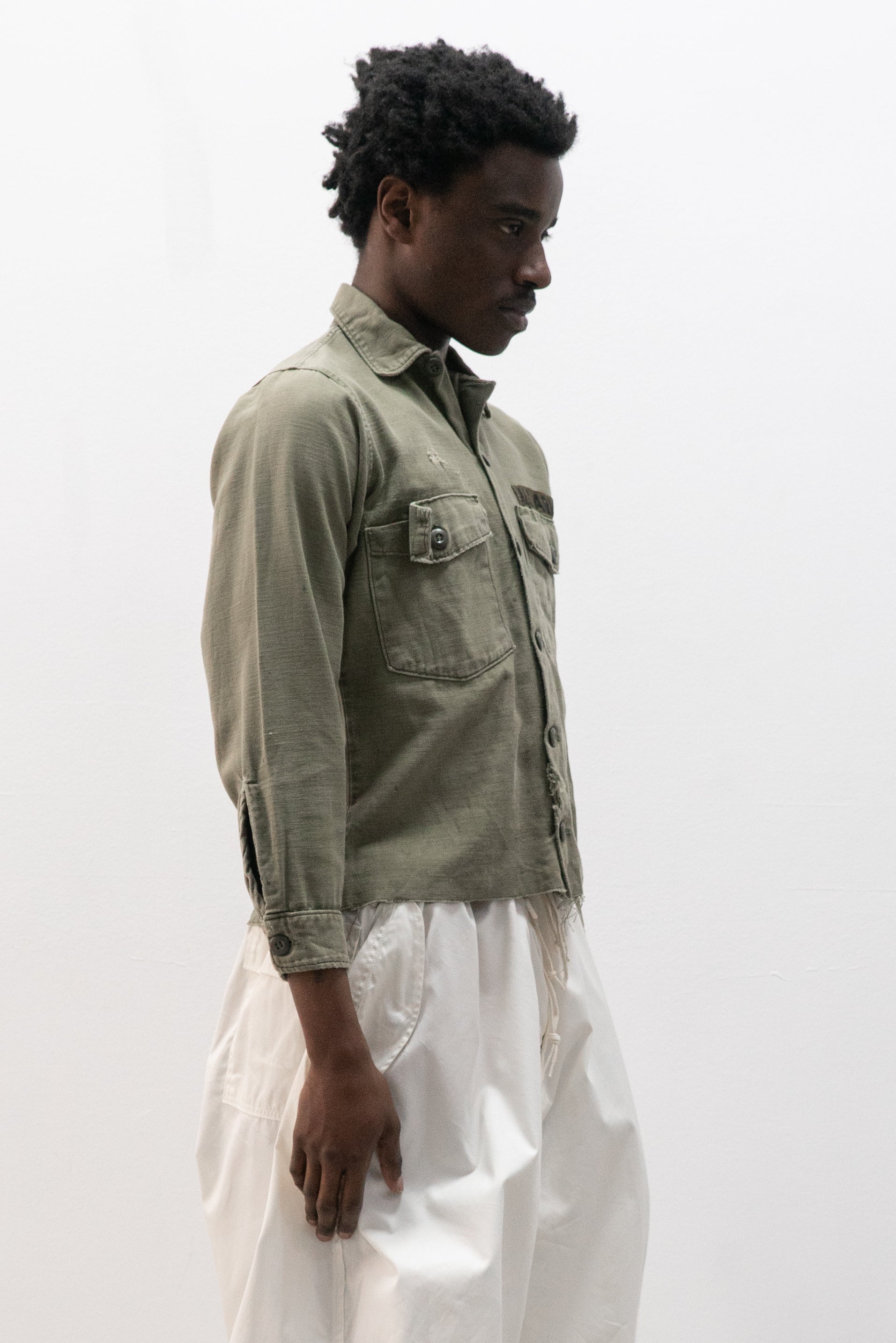 1960s us army og-107 shirt