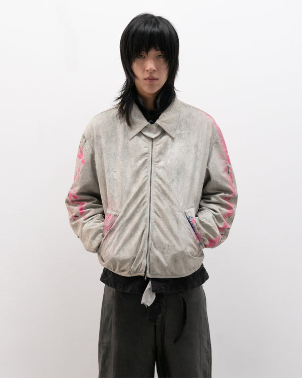 vivienne westwood anglomania 1990s cracked vinyl jacket