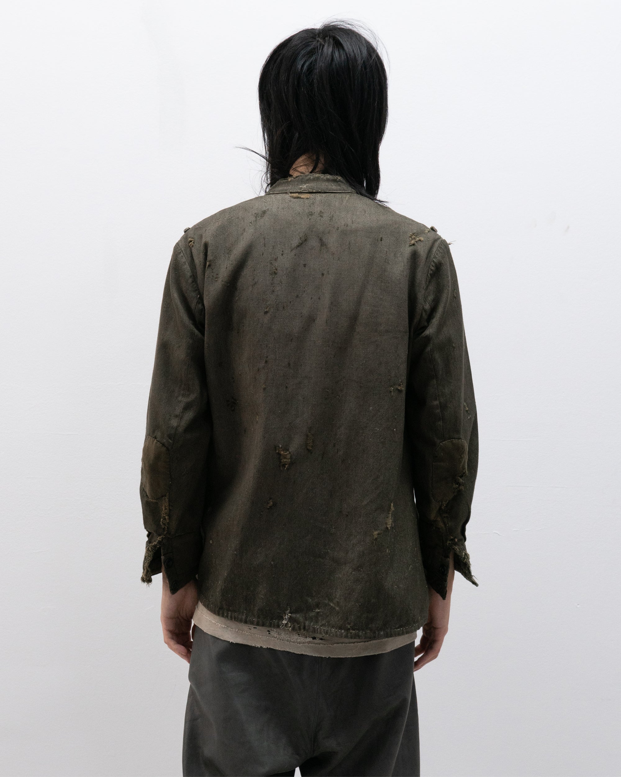 1940s red army soviet union henley overshirt