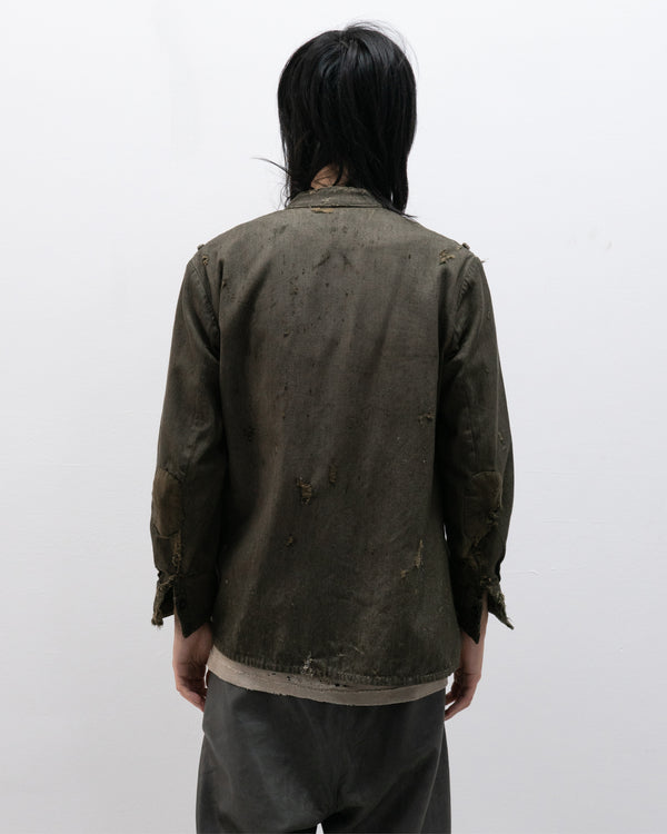 1940s red army soviet union henley overshirt