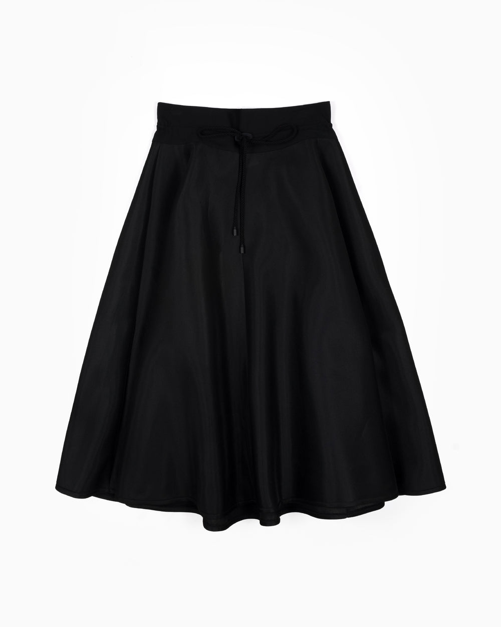 Yohji Yamamoto Drawstring Maxi Skirt