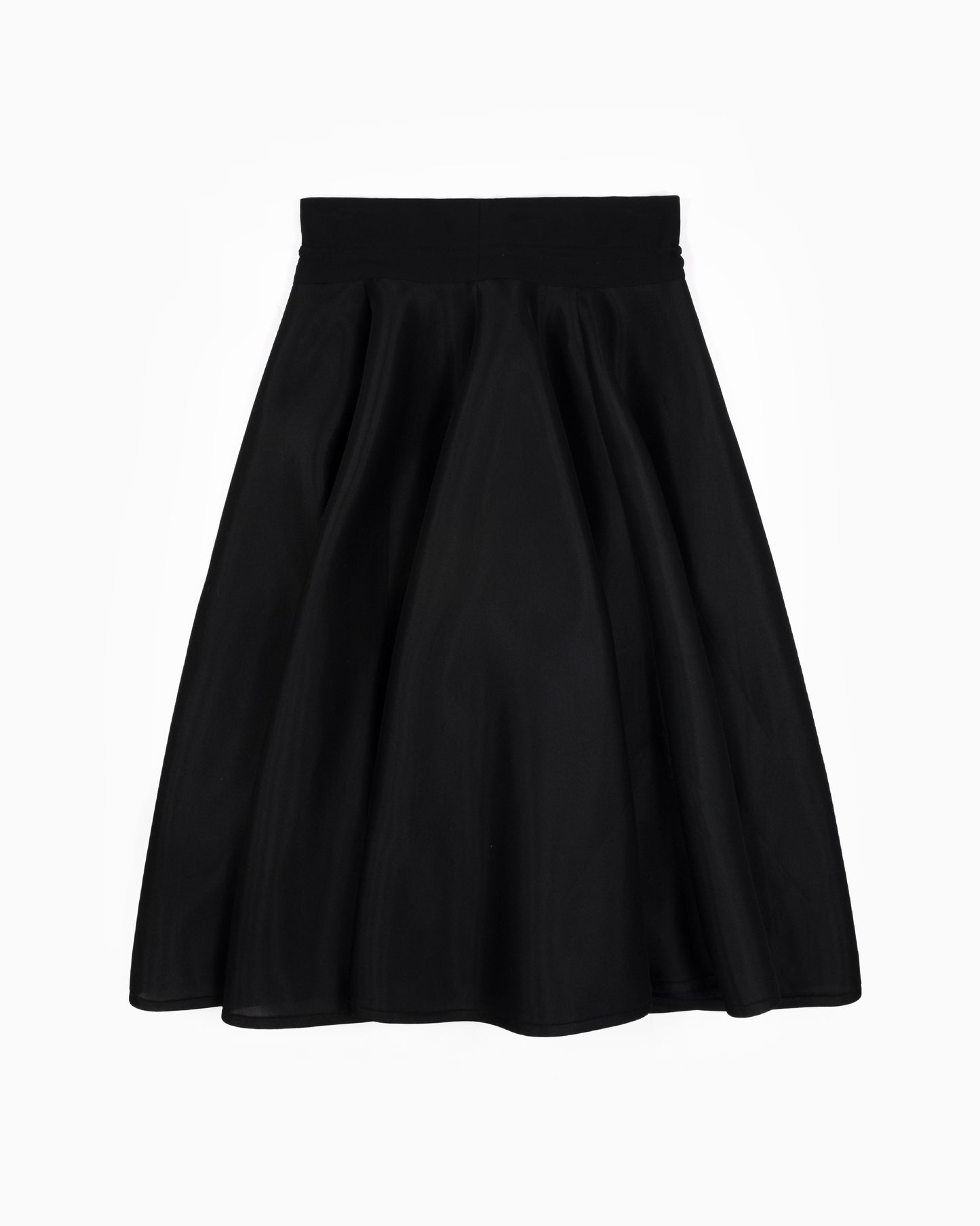 Yohji Yamamoto Drawstring Maxi Skirt