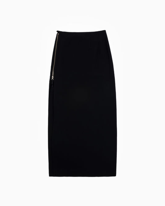 Jean Paul Gaultier Midi Skirt with Zipper