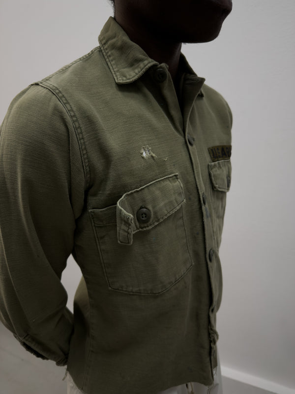 1960s us army og-107 shirt
