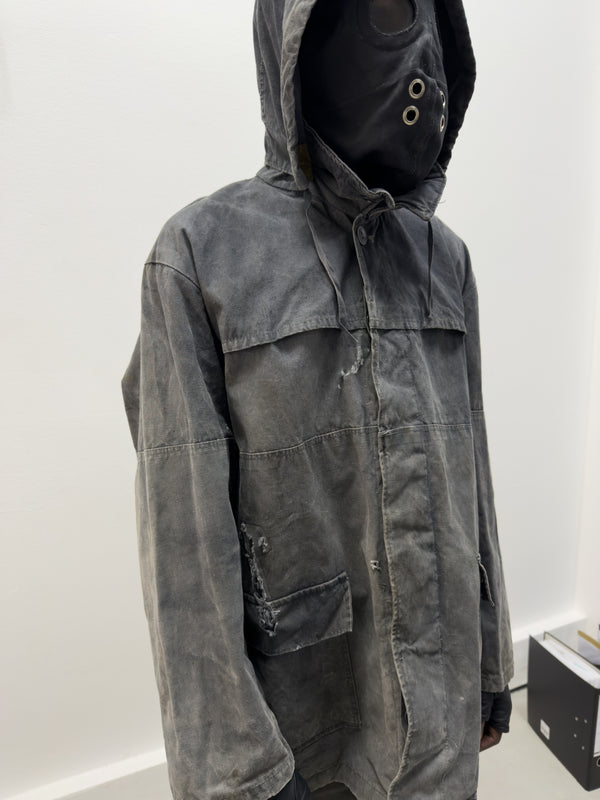 1950s ussr waxed workers jacket