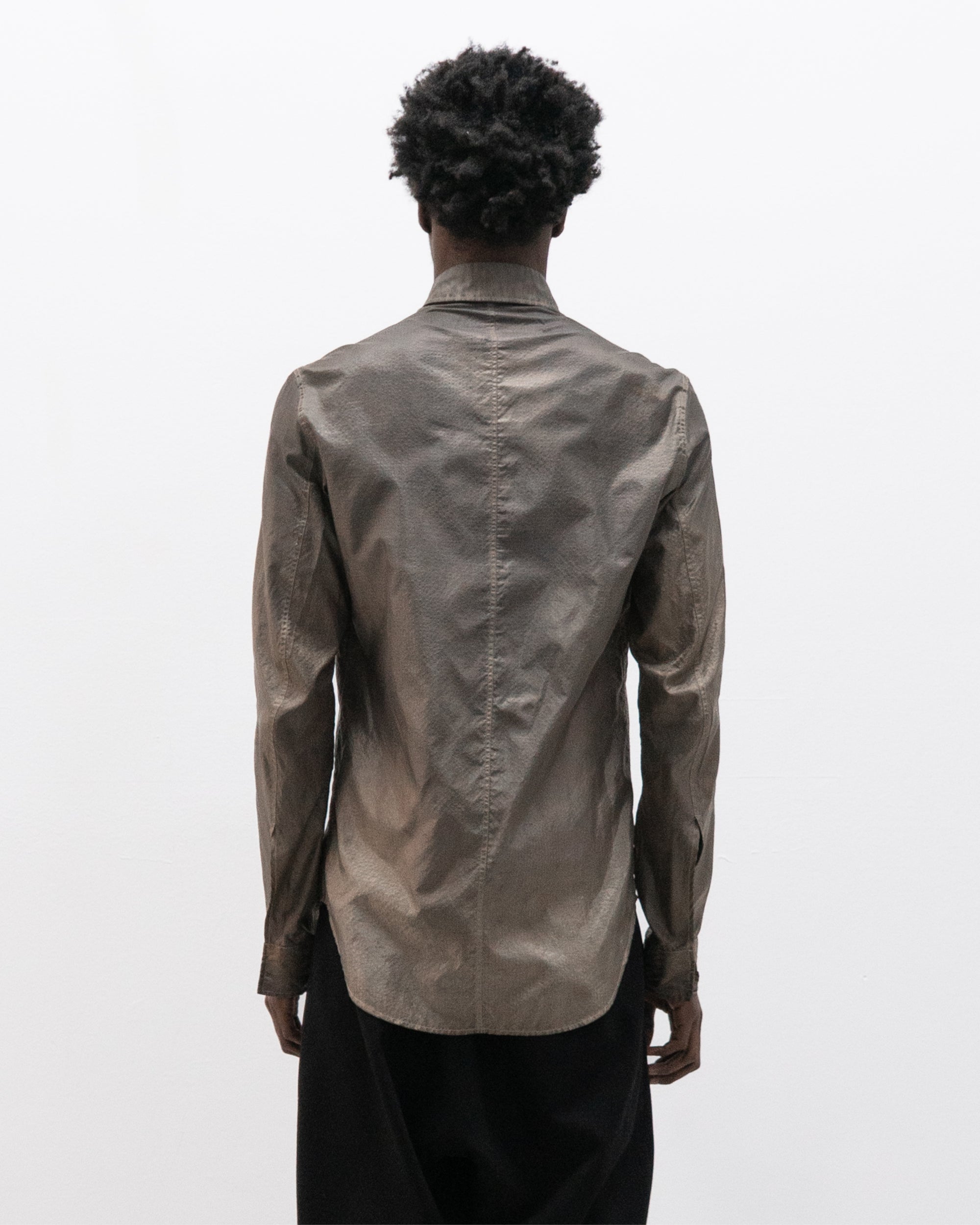 deepti sterling silver button up shirt