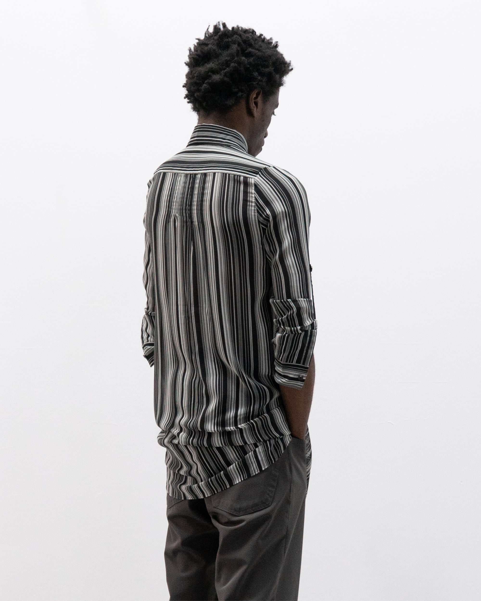 tornado mart translucent long shirt