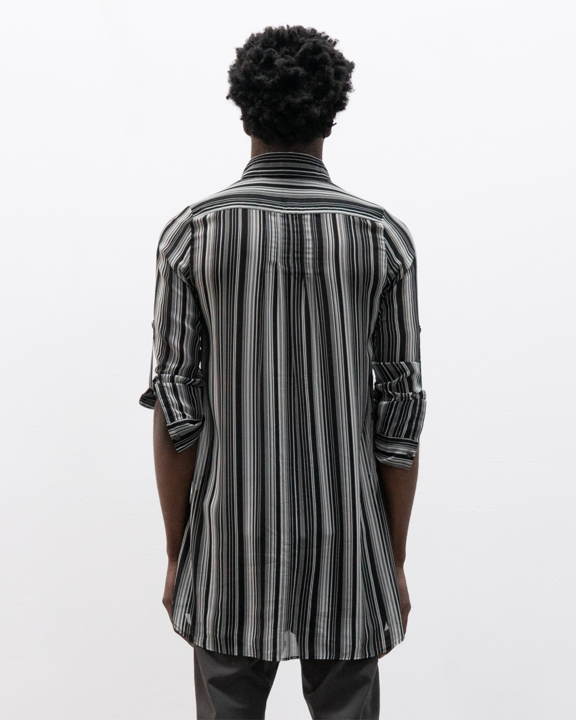 tornado mart translucent long shirt