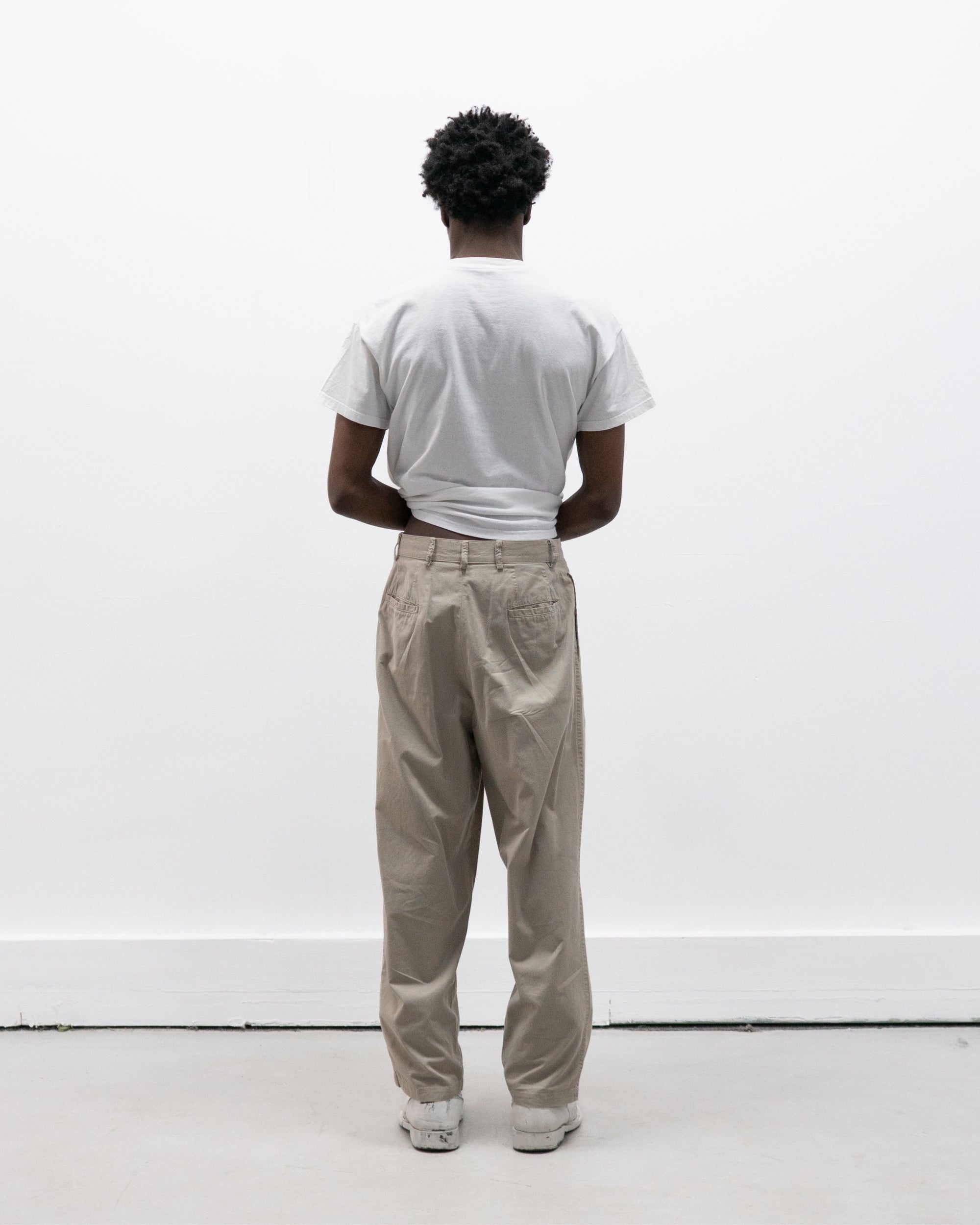 armani jeans 1980s darted trousers