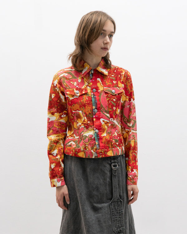 jean paul gaultier ss03 bacteria denim jacket