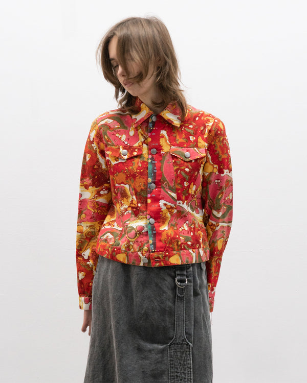 jean paul gaultier ss03 bacteria denim jacket