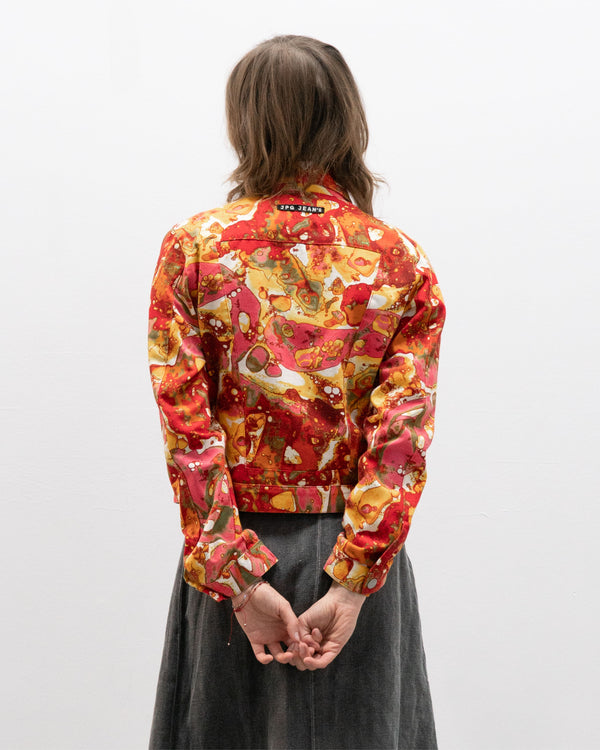 jean paul gaultier ss03 bacteria denim jacket