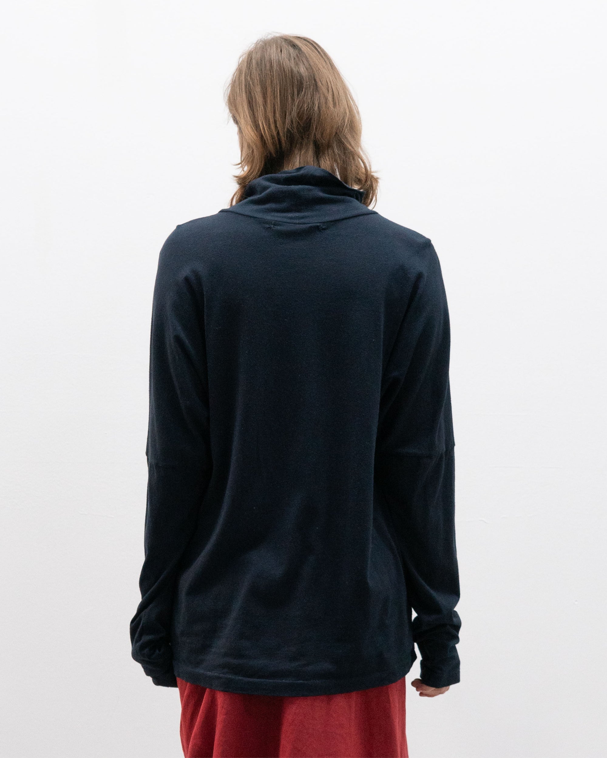 issey miyake mock neck longsleeve