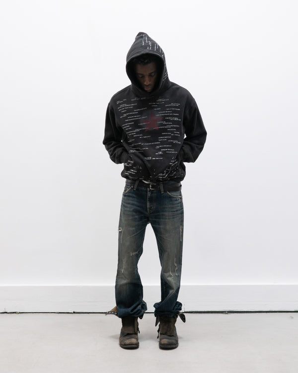 burberry black label flared jeans