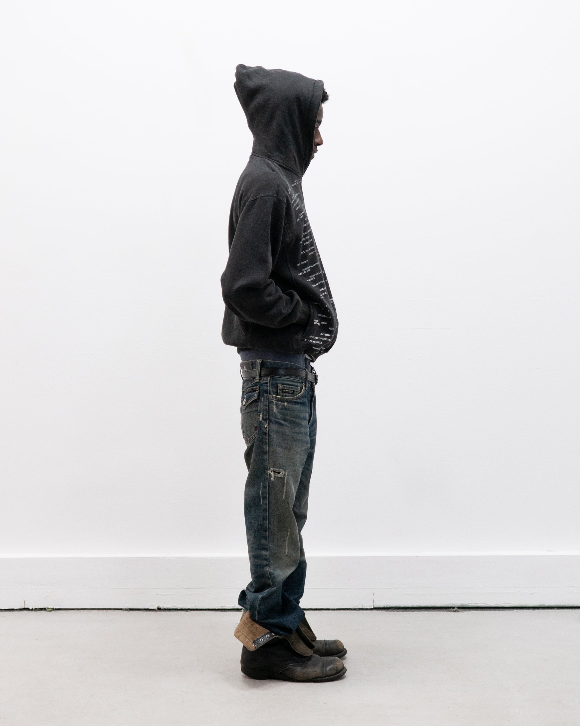 burberry black label flared jeans