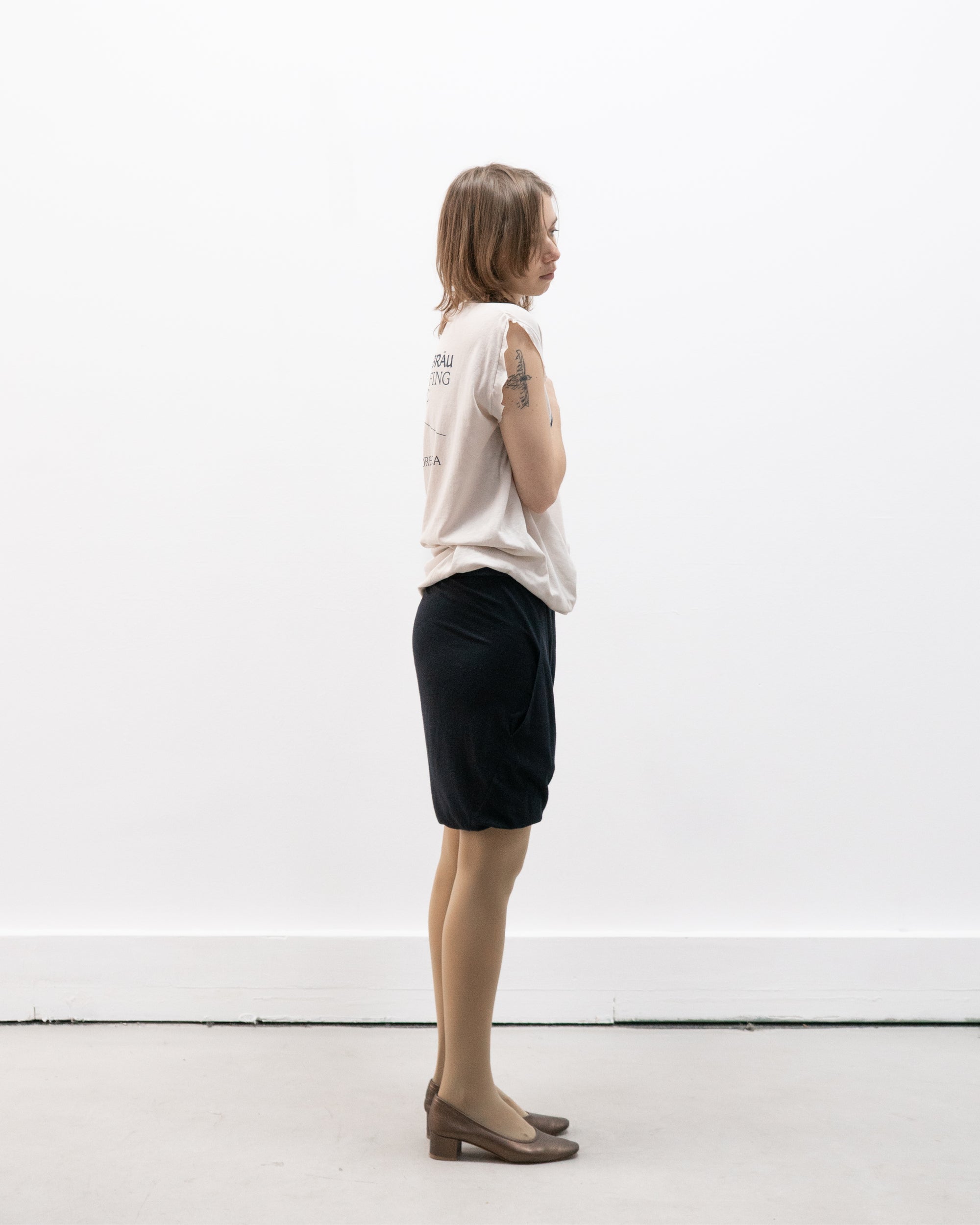 rick owens lilies diaper shorts