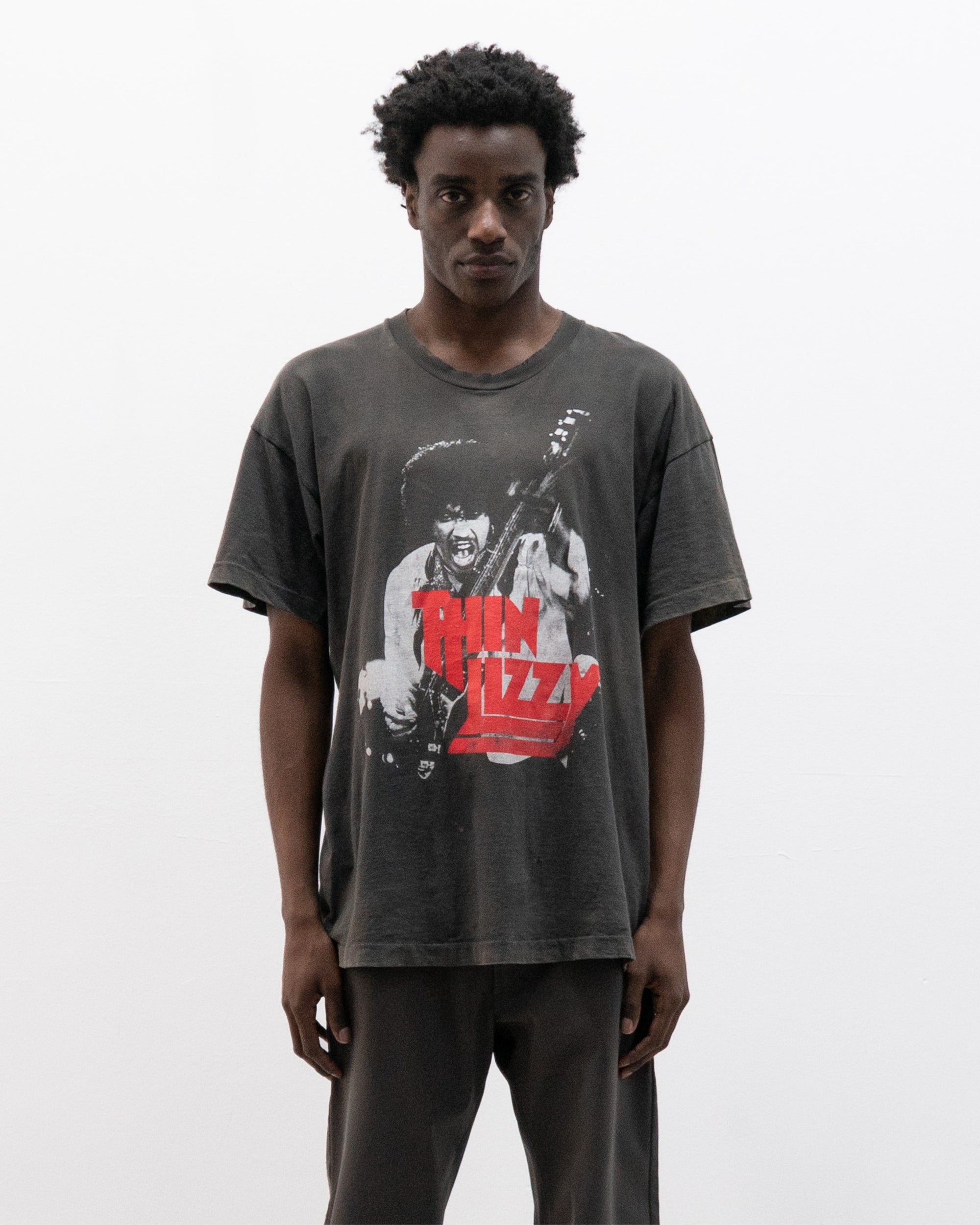 thin lizzy 90s single stitch tee