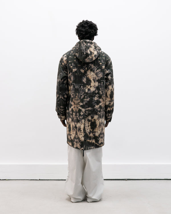 dries van noten tie dye parka