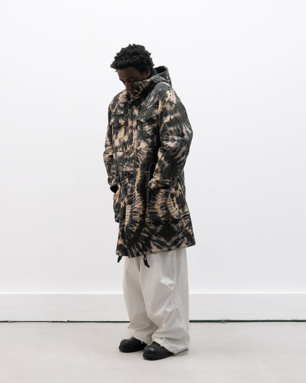 dries van noten tie dye parka