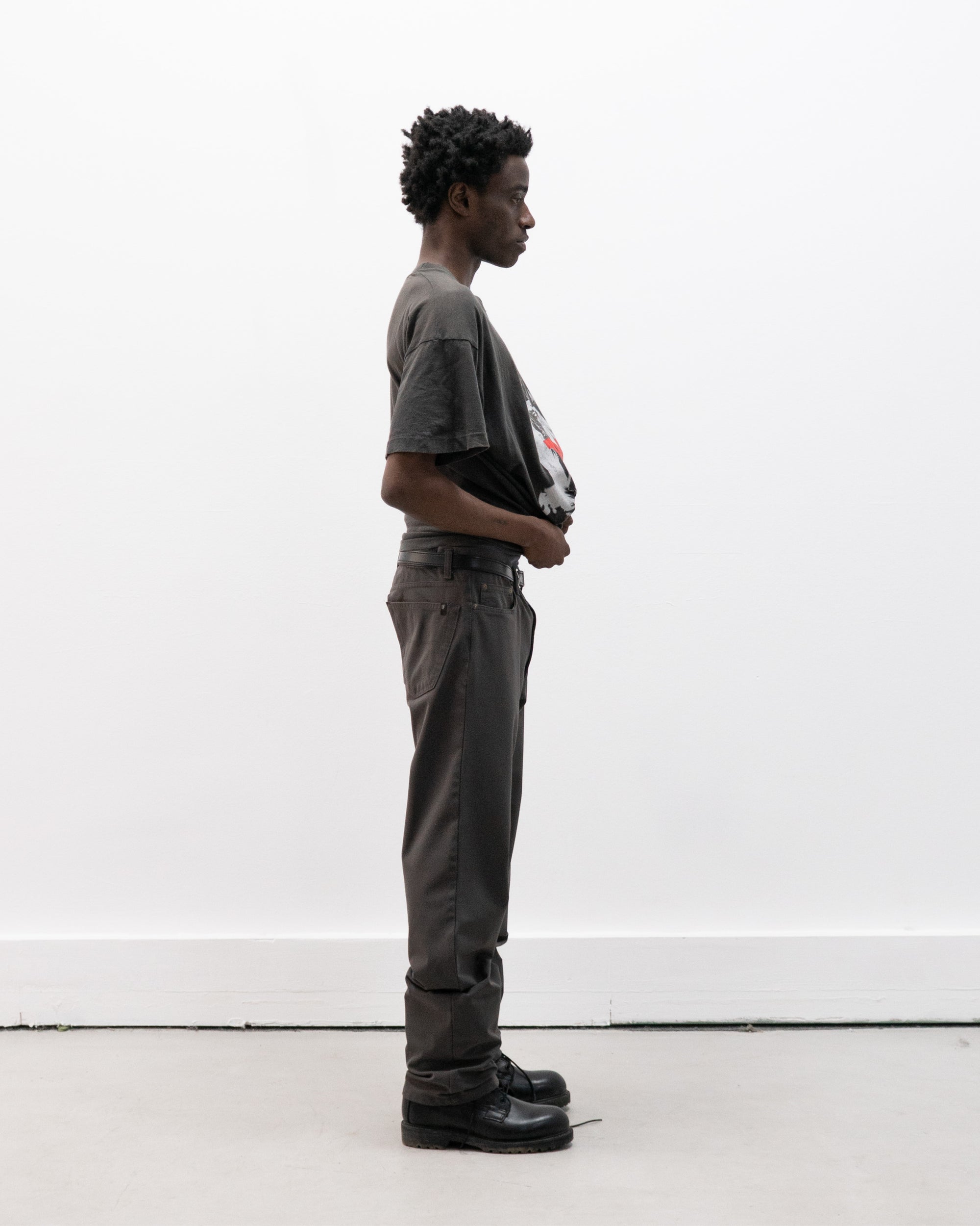 gianfranco ferre nylon trousers