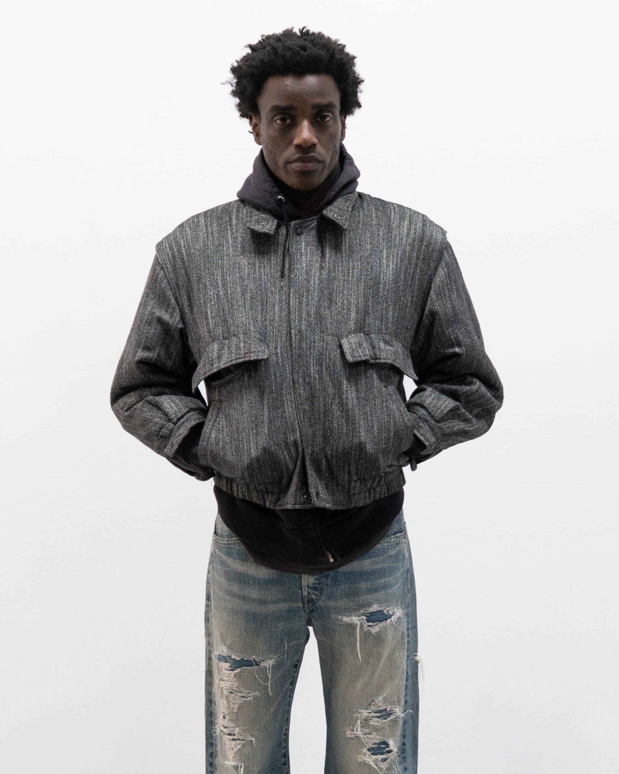 japanese 1980s salt and pepper bomber