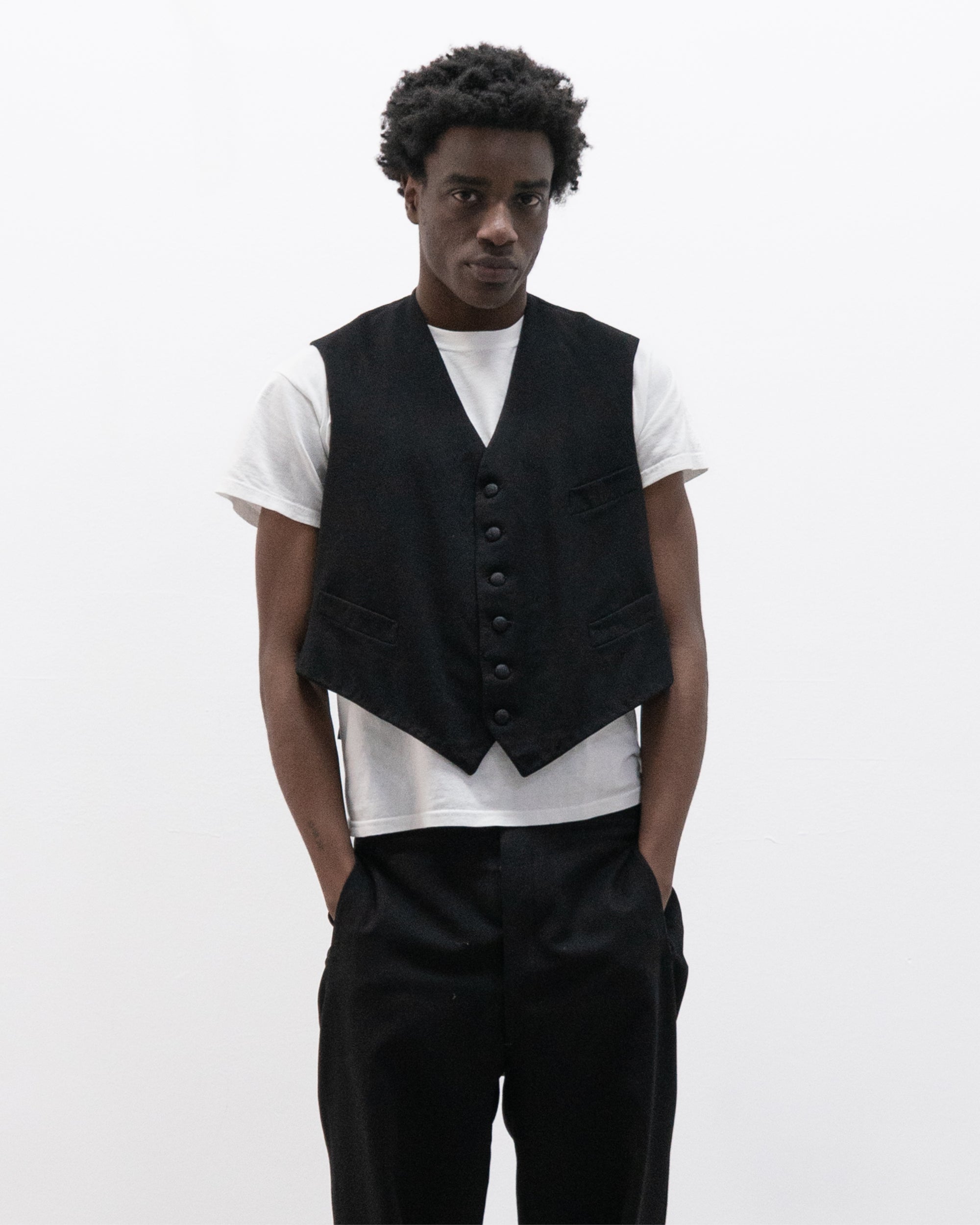 1930s german hand stitched tailored vest