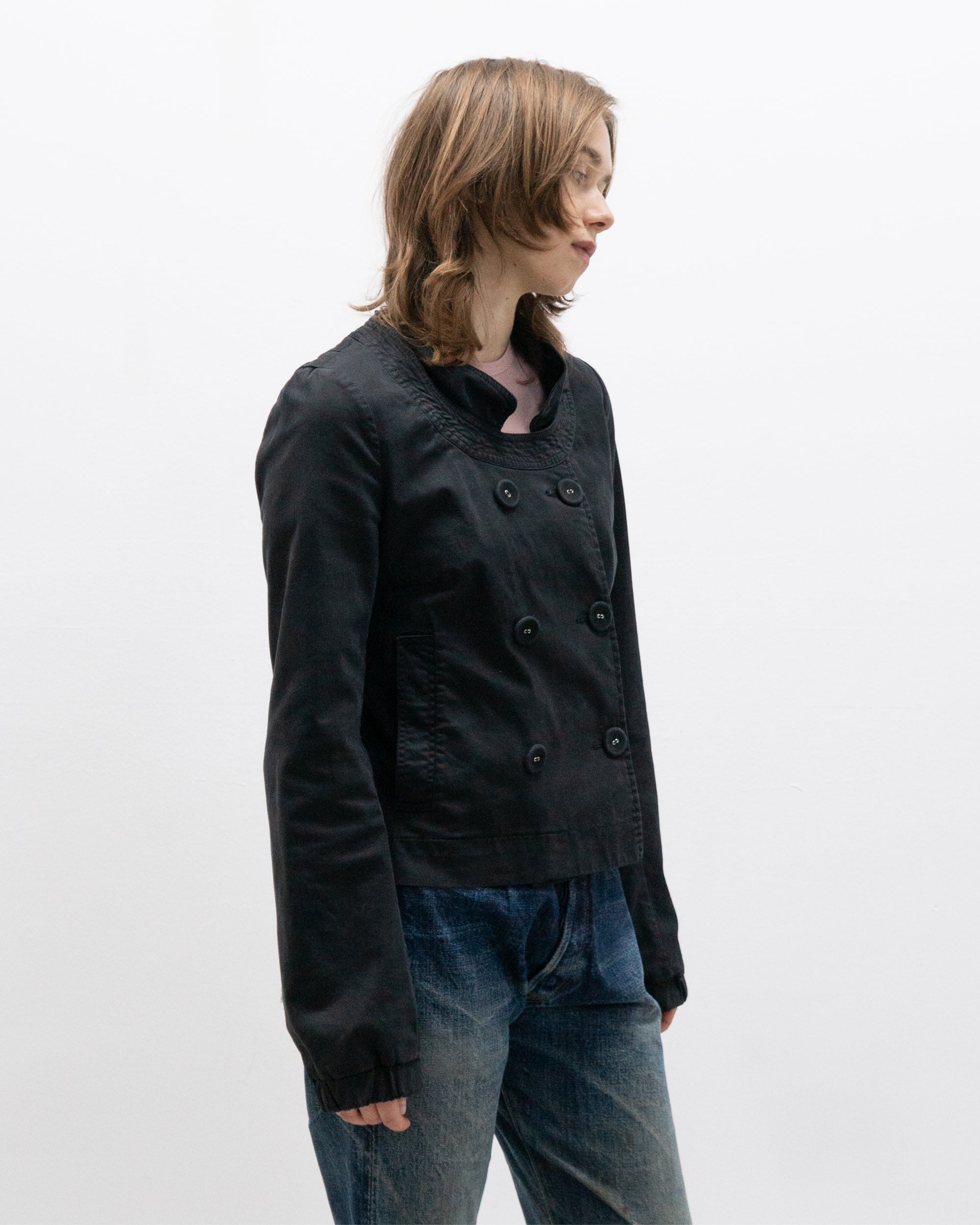 patrizia pepe double breasted jacket