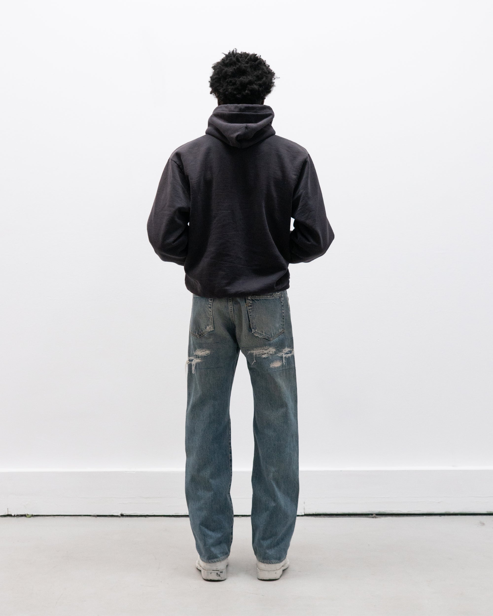 45rpm thrashed selvedge jeans