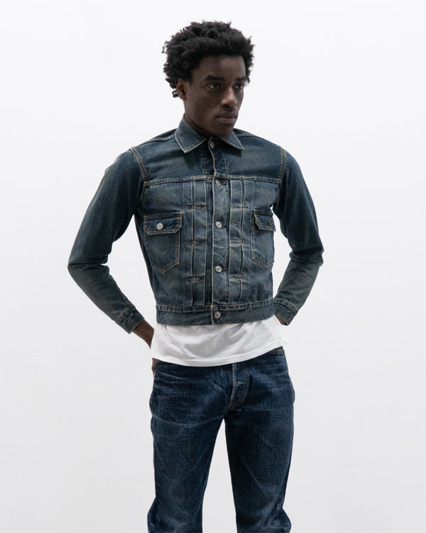 denime type 2 selvedge denim jacket