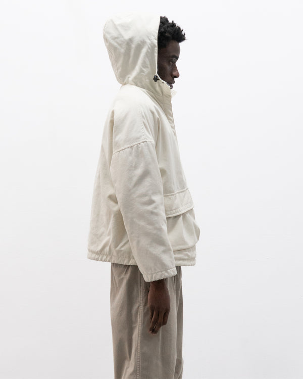 armani jeans hooded nylon anorak