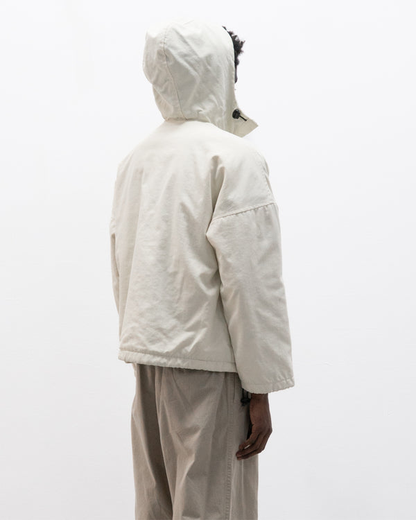 armani jeans hooded nylon anorak