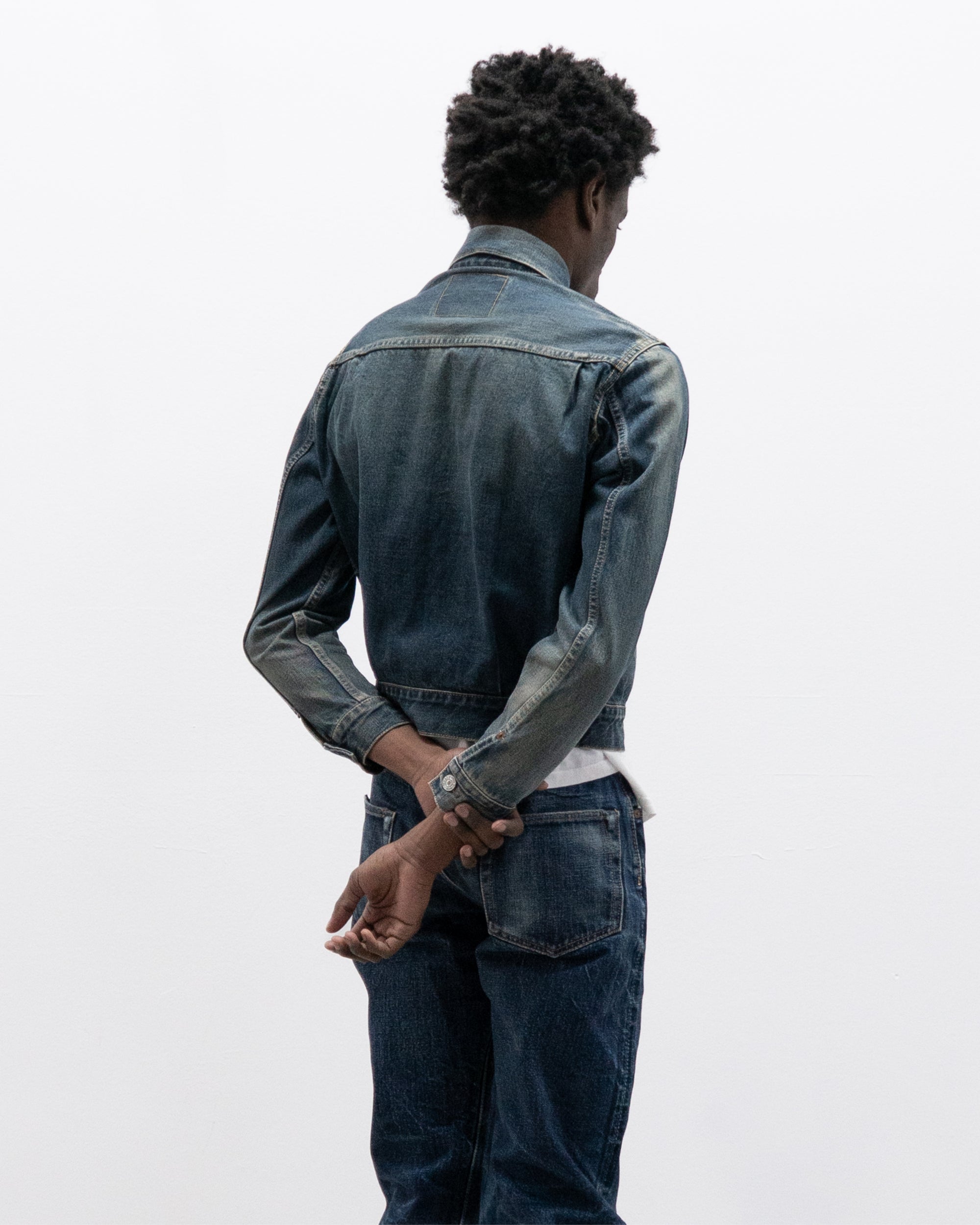 denime type 2 selvedge denim jacket