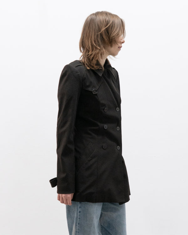 plein sud short trench coat