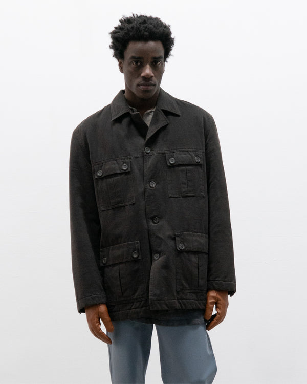 italian designer moleskin overshirt