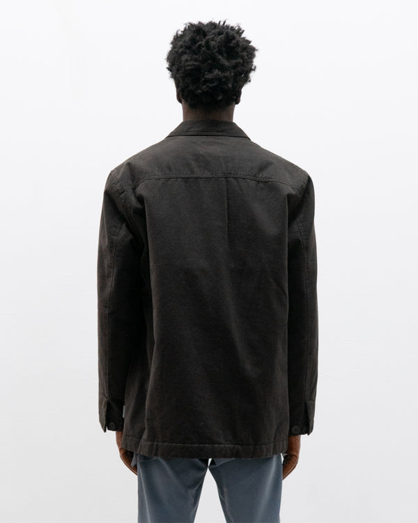 italian designer moleskin overshirt
