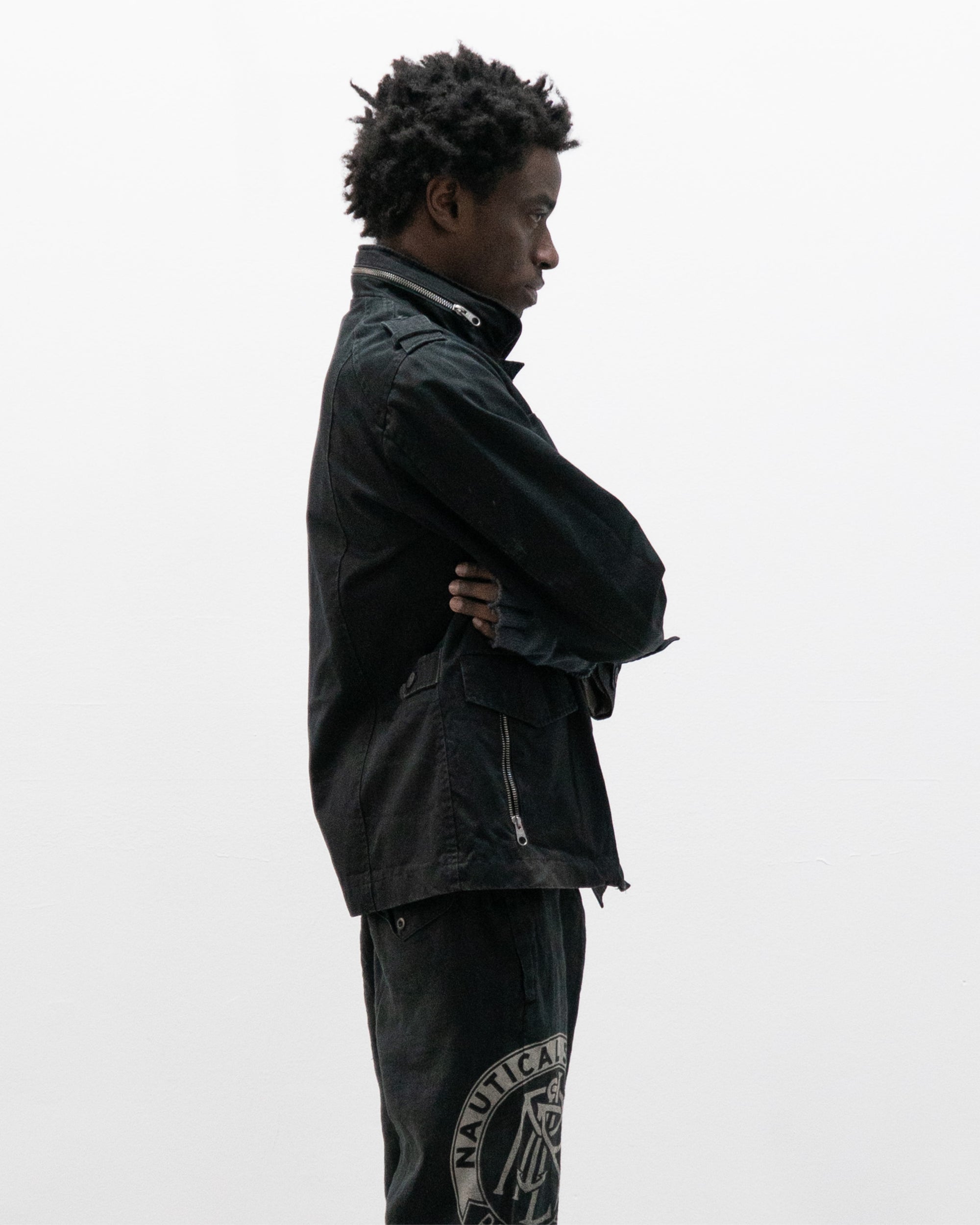 italian designer double breasted m65