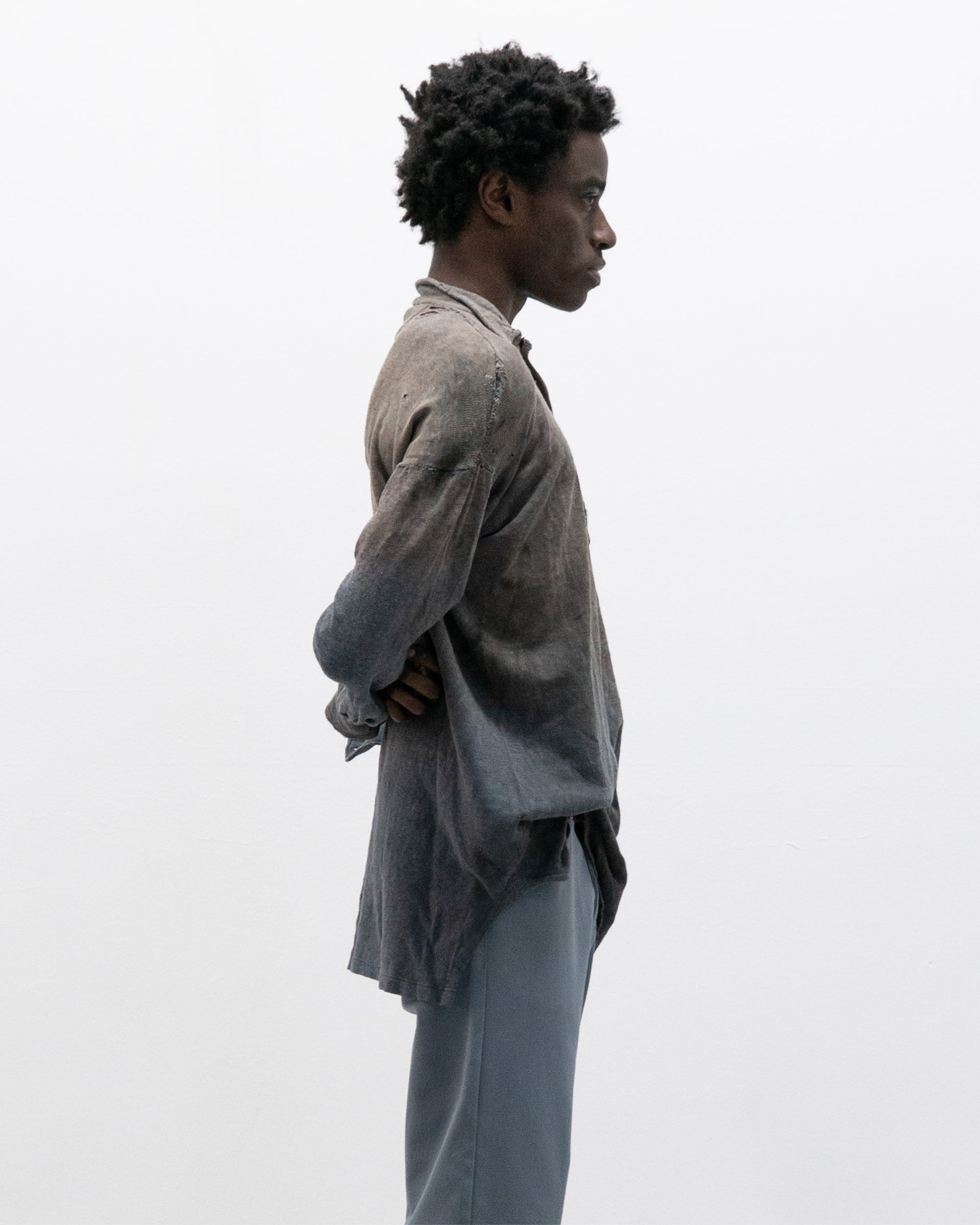 1930s german henley long shirt