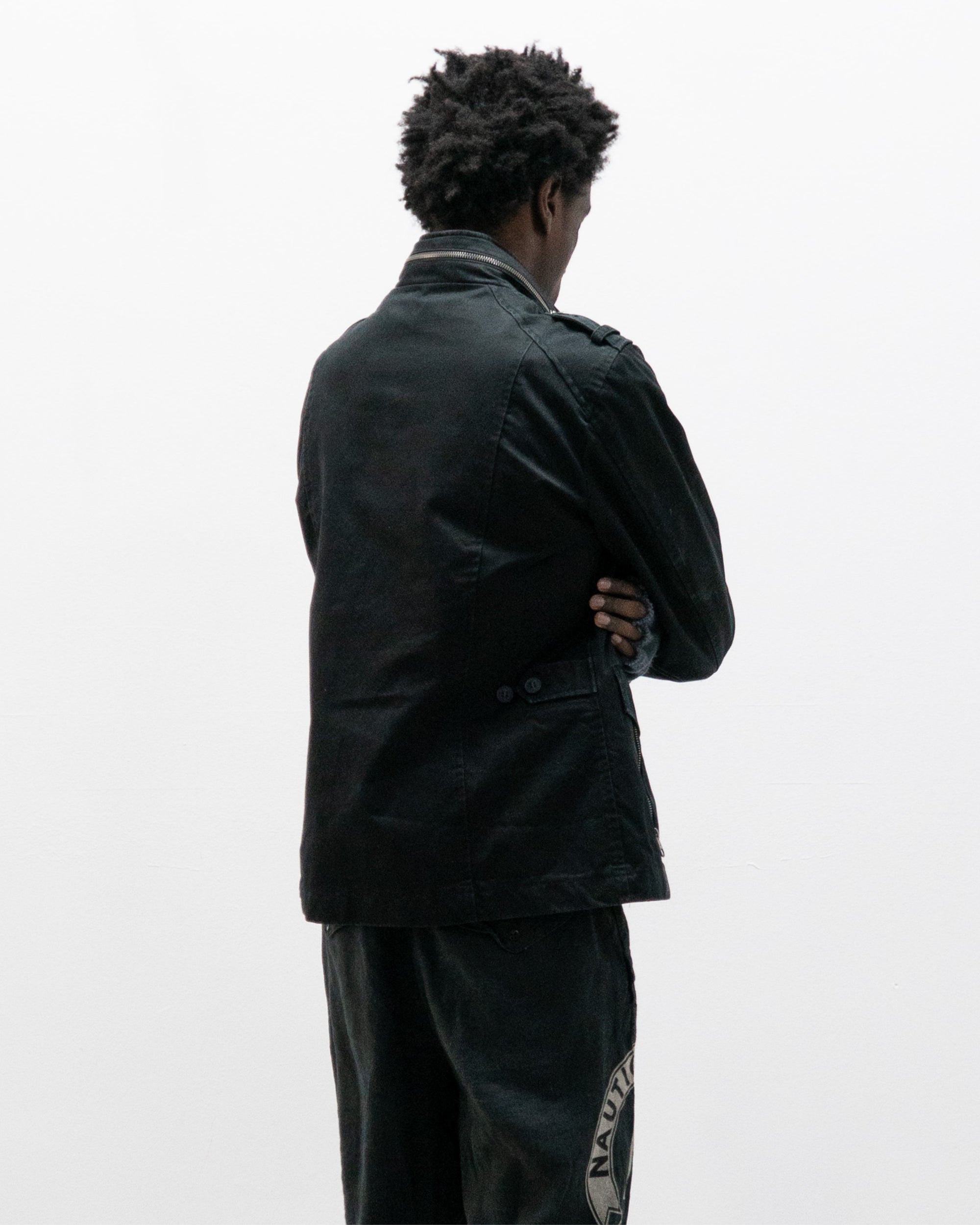 italian designer double breasted m65