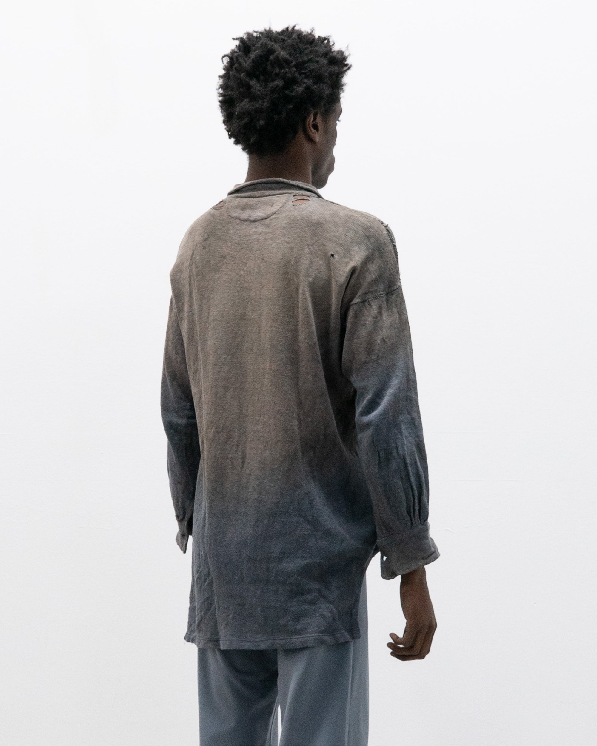 1930s german henley long shirt