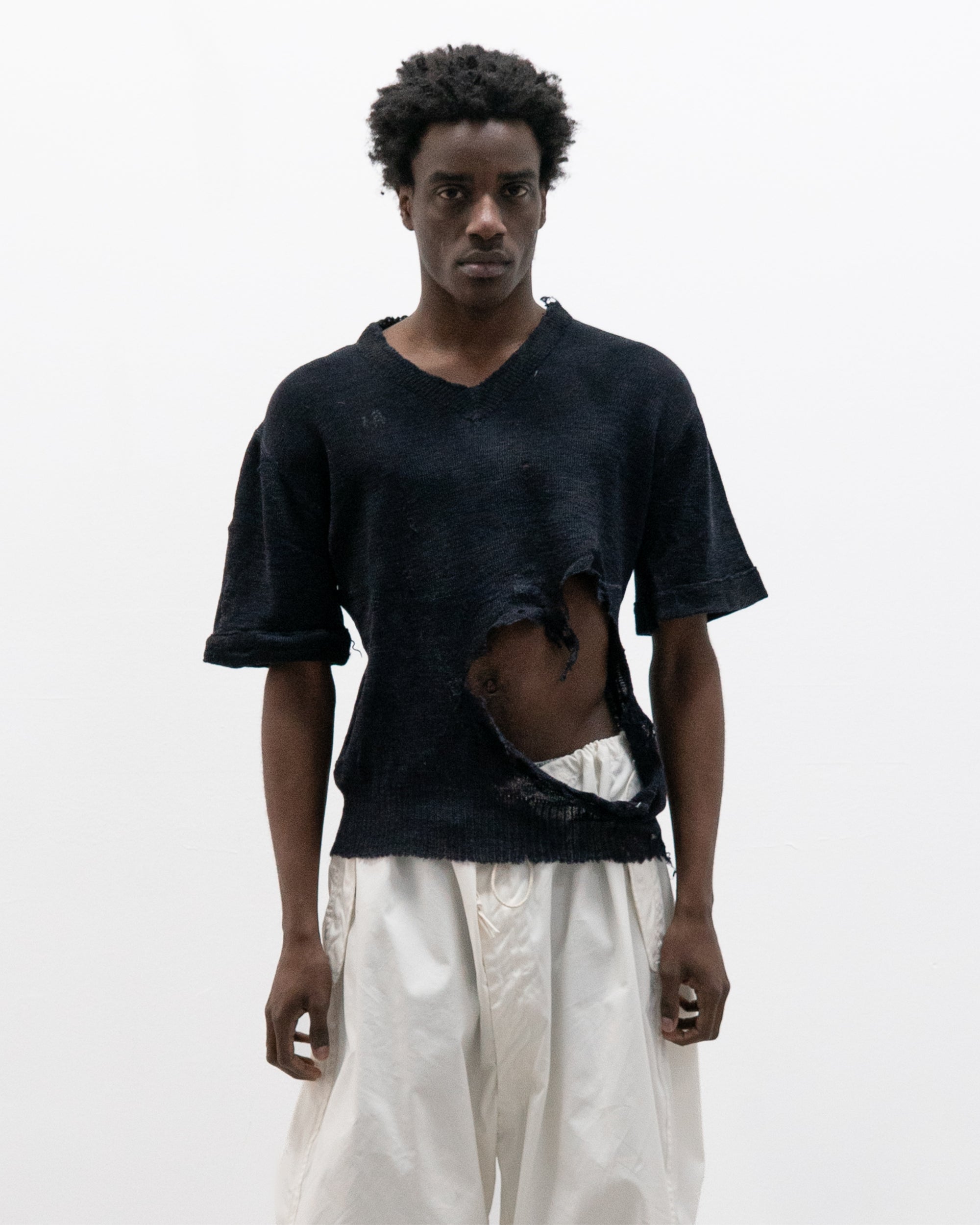 1930s short sleeve sweater