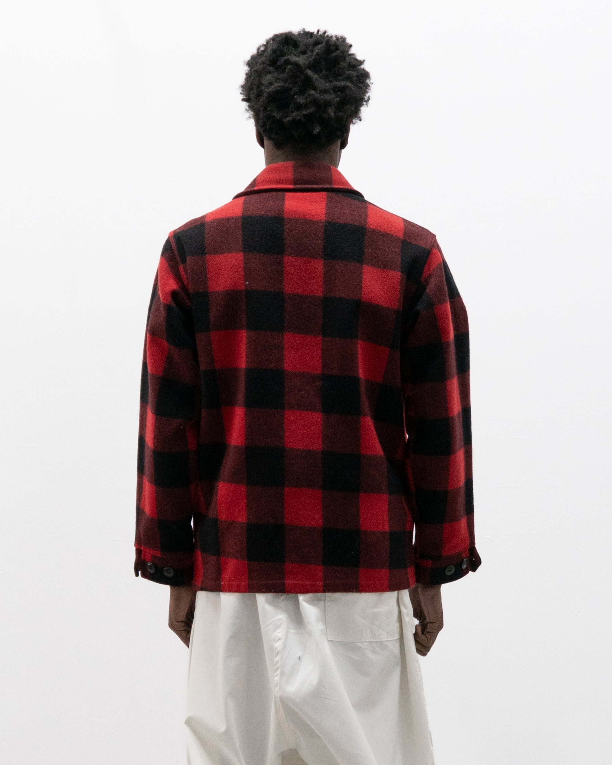 brent 1970s zip up overshirt