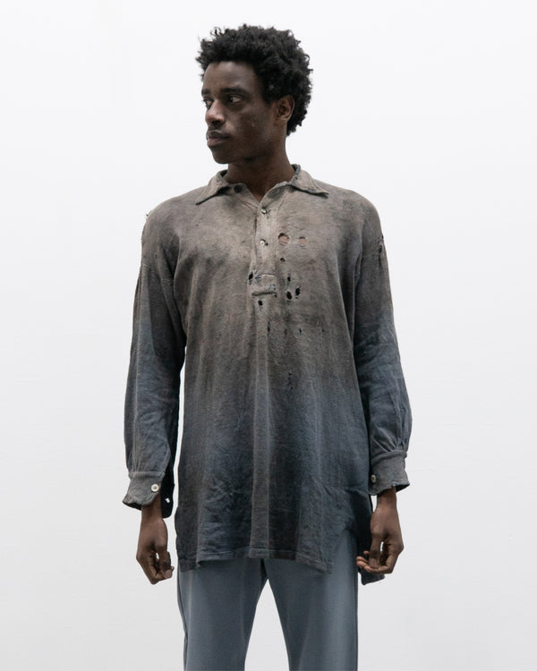 1930s german henley long shirt