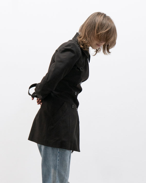 plein sud short trench coat