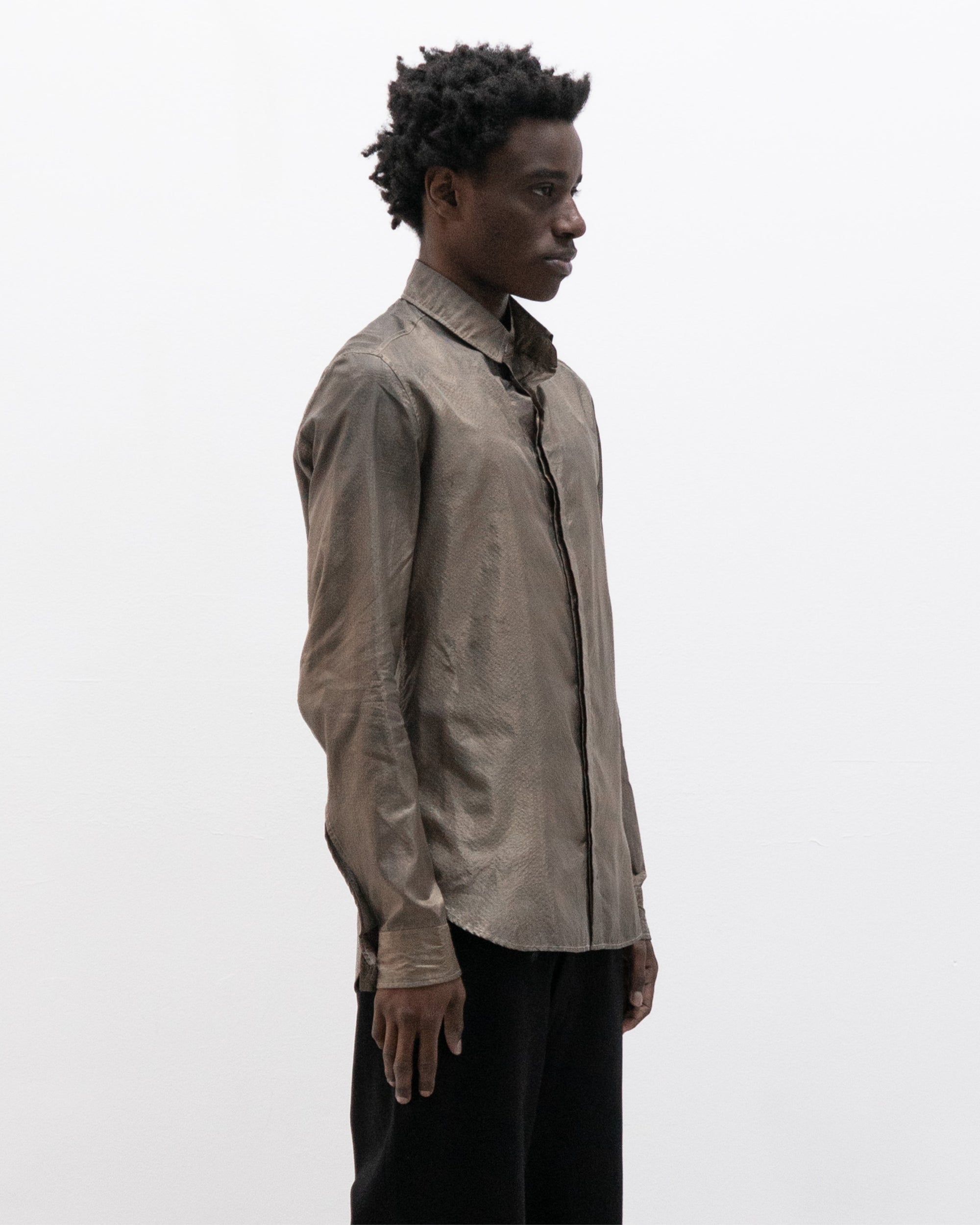 deepti sterling silver button up shirt